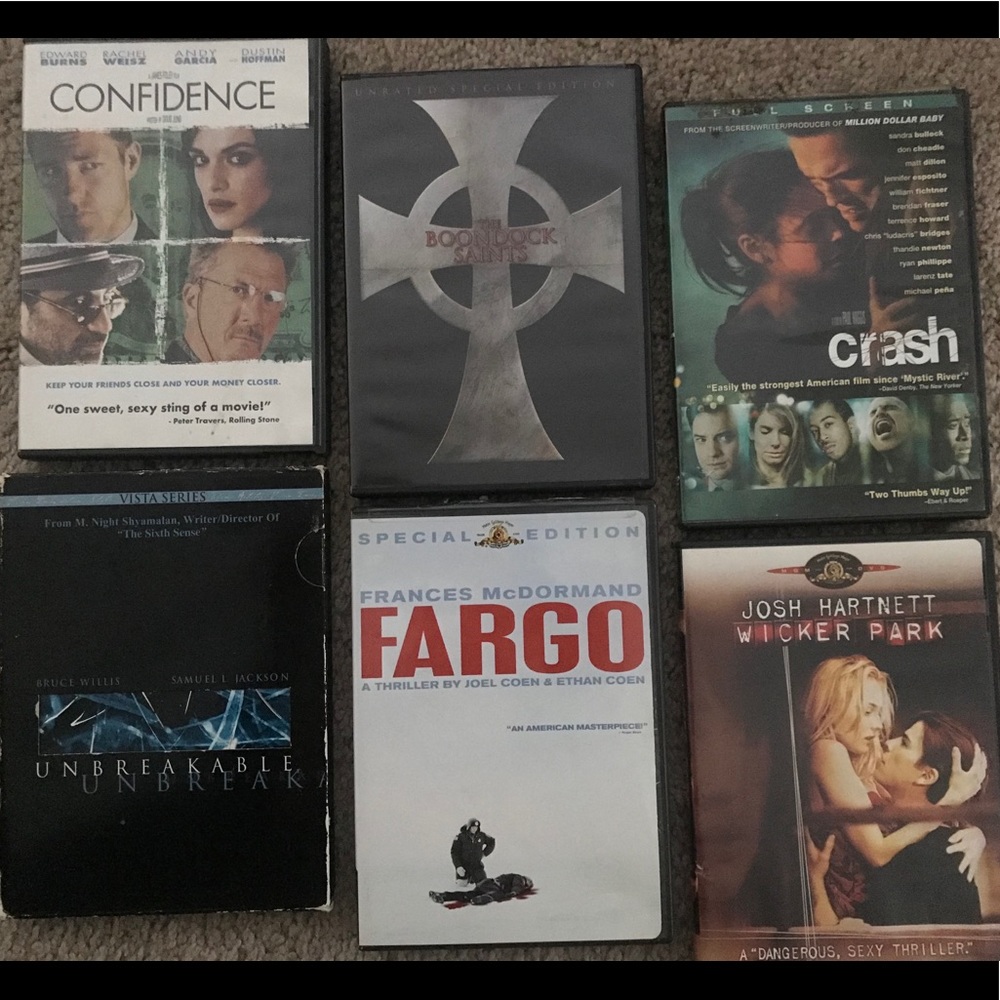 DVD Movie Bundle - Crime/Mystery